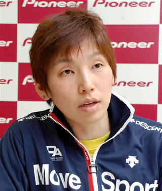 パイオニアレッドウィングス主将　佐々木 みき 選手