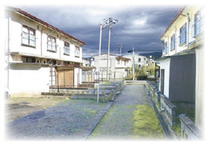 《セピア色の風景帖》 第八十六回 山形市営松原住宅