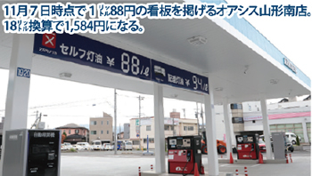 灯油店頭価格 県内、全国最安値に／エネ庁調べ 競争激化が影響