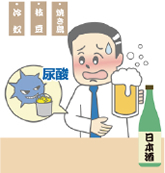 高尿酸血症と尿路結石