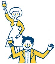 17日、七日町でドリンクテーリング