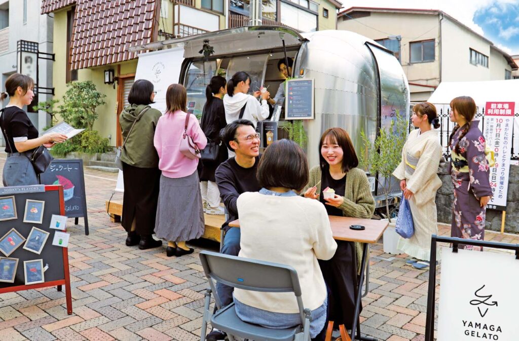 キッチンカーでジェラートはいかが？